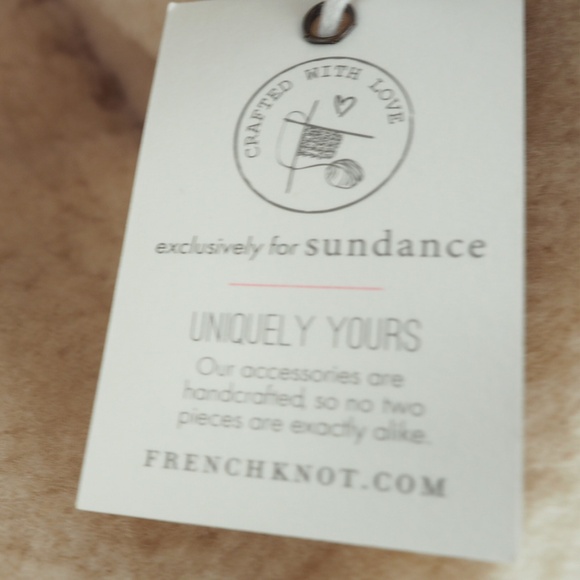 Sundance French Knot Annika Shearling Hat main image 6